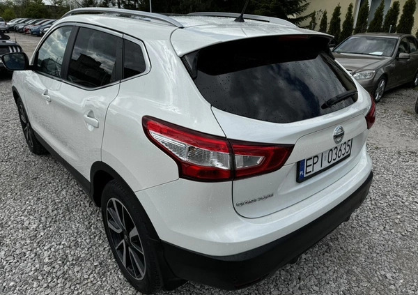 Nissan Qashqai cena 61900 przebieg: 155000, rok produkcji 2016 z Jastrowie małe 781